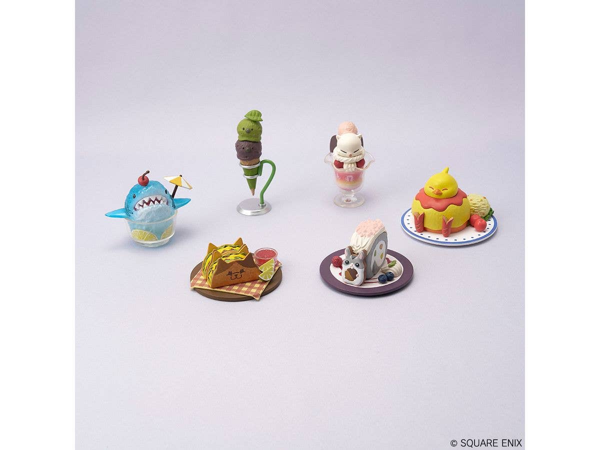 FINAL FANTASY XIV Menu Miniatures Collection Vol. 1 1Box 6pcs
