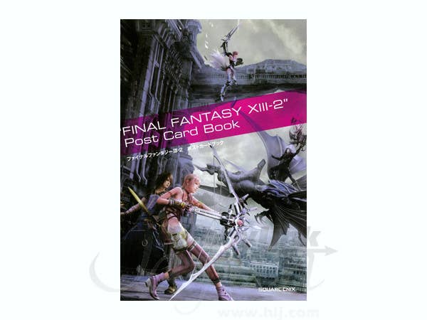 Final Fantasy XIII-2 Post Card Book
