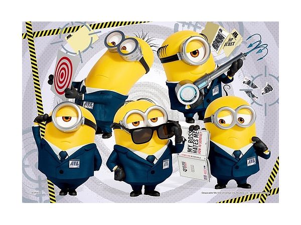 Jigsaw Puzzle: Agent Minion 108P (18.2 x 25.7cm)