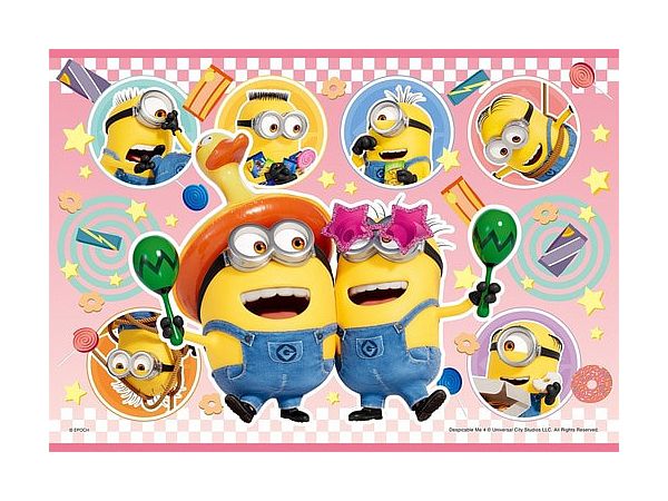Jigsaw Puzzle: Minion Sweets Party 108P (18.2 x 25.7cm)