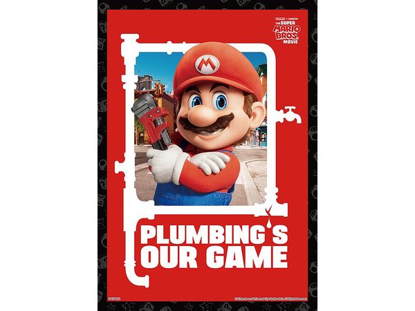 Jigsaw Puzzle: The Super Mario Bros. Movie: Mario 108pcs (25.7 x 18.2cm)