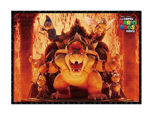 Jigsaw Puzzle: The Super Mario Bros. Movie: Bowser World 500pcs (53 x 38cm)