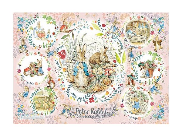 Jigsaw Puzzle: Peter Rabbit Collection 2 500pcs (53 x 38cm)