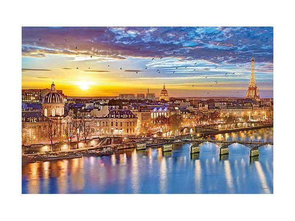 Jigsaw Puzzle: The Beautiful River Seine - France 1000p (50 x 75cm)