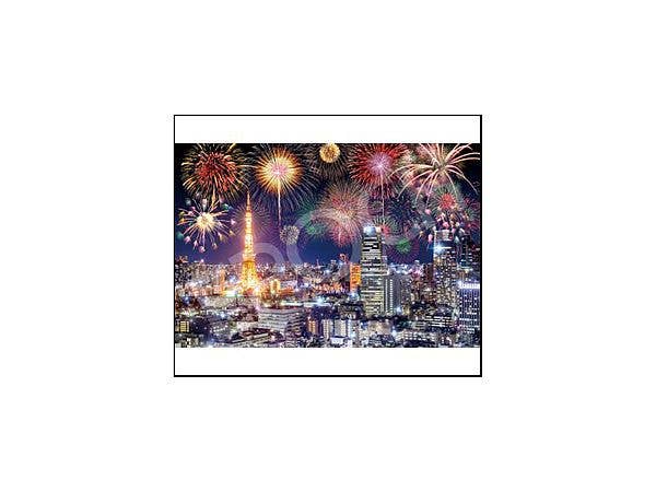 Tokyo Night View and Fireworks 1000pcs (500 x 750mm)
