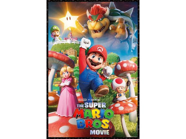 Jigsaw Puzzle: The Super Mario Bros. Movie: Mushroom Kingdom 1000pcs (75 x 50cm)