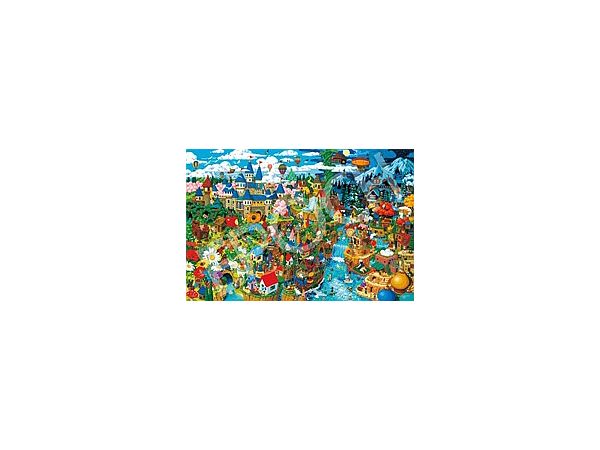 Jigsaw Puzzle: Find! Fairy Tales of the World 1000pcs (75 x 50cm)