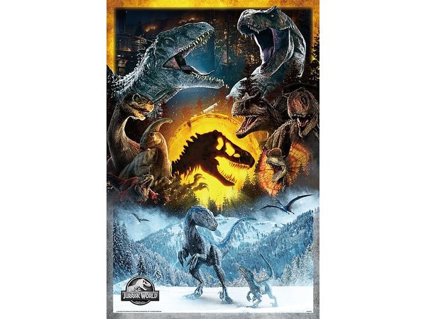 Jurassic World Jigsaw Puzzle: Life Finds a Way 1000pcs (75 x 50cm)