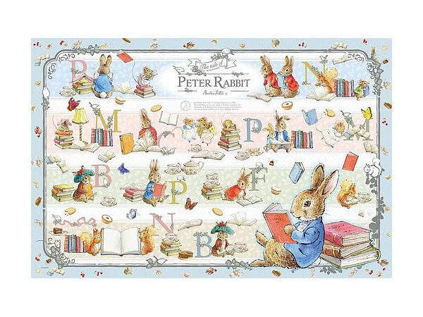 Jigsaw Puzzle: Peter Rabbit Little Book Collection 1000pcs (75 x 50cm)