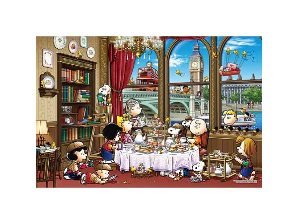 Jigsaw Puzzle: Snoopy in London 1000P (50 x 75cm)