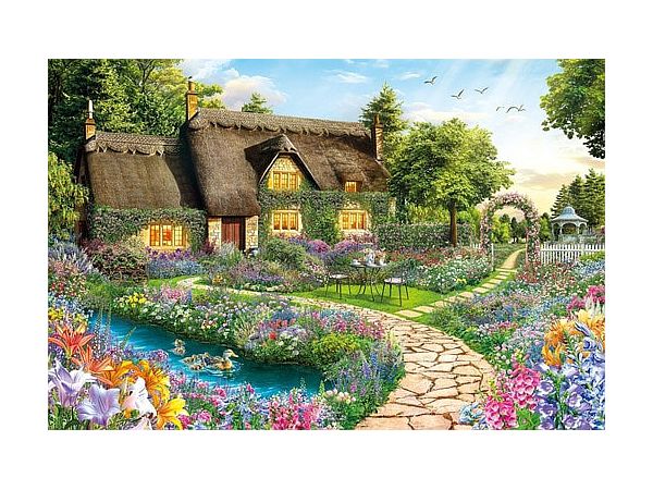 Jigsaw Puzzle Garden of Spring 1000pcs (75 x 50cm)