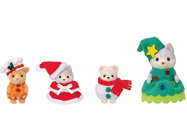 Sylvanian Families Happy Christmas Friends