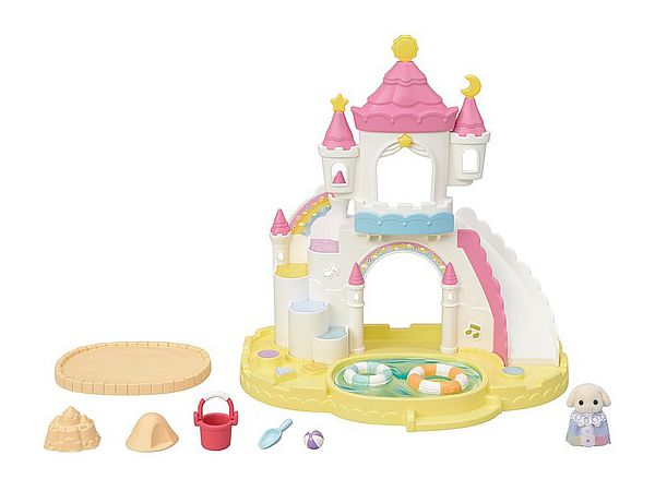 Sylvanian Families Castle Sandbox and Pool Set