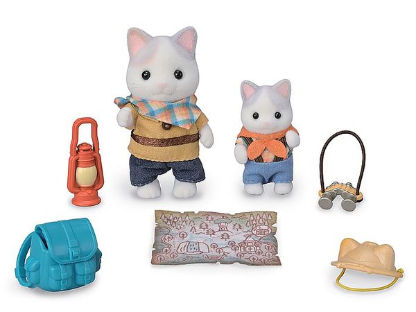 Sylvanian Families Pounding Exploration Set Lateneko Brothers