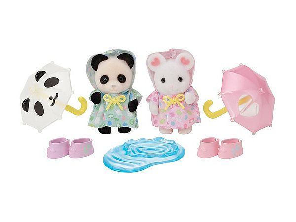 Sylvanian Families Friendly Baby Set Rain Furi