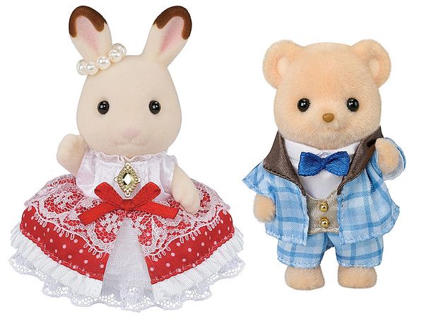 Sylvanian Families Anniversary Friends - Flare & Theo -