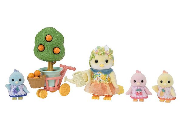 Sylvanian Families: Citrus Bird Family