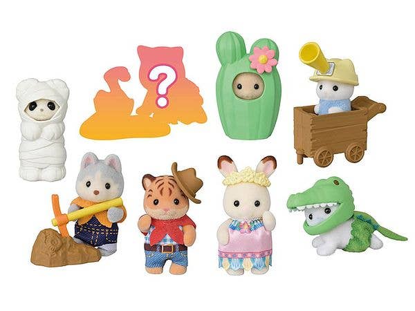Sylvanian Families: Baby Collection - Baby Adventure Series 1Box 16pcs