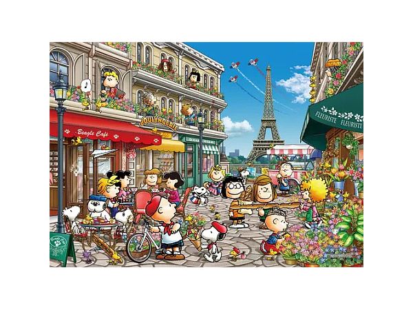 Jigsaw Puzzle: Snoopy in Paris 3000SP (73 x 102cm)