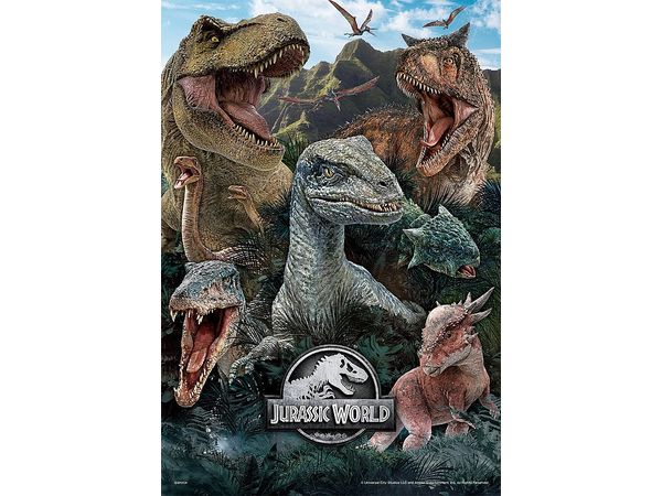 Jurassic World Jigsaw Puzzle: Wild Dinosaurs 100 Large Pcs (38 x 26cm)