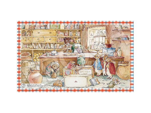 Jigsaw Puzzle: Peter Rabbit Ginger and Pickles and His 300P (26 x 38cm)