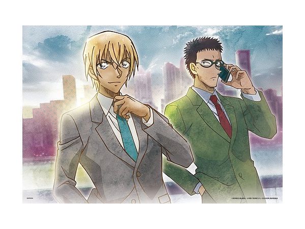 Jigsaw Puzzle: Two Public Security Police-Rei Furuya and Yuya Kazami-300pcs (38 x 26cm)