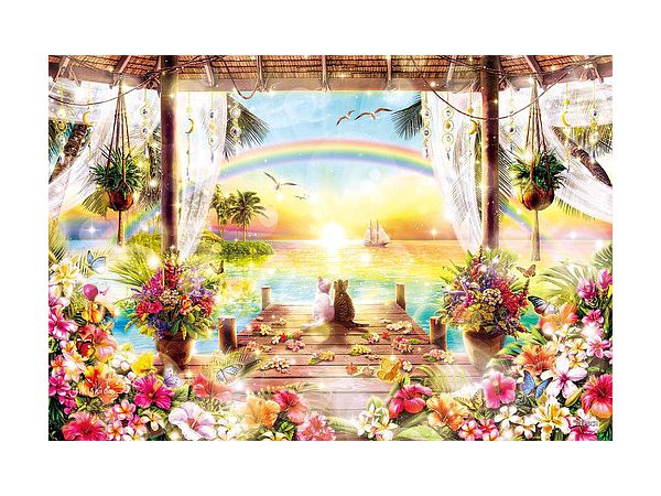 Jigsaw Puzzle: Romantic Vacation 1053ssp (26 x 38cm)