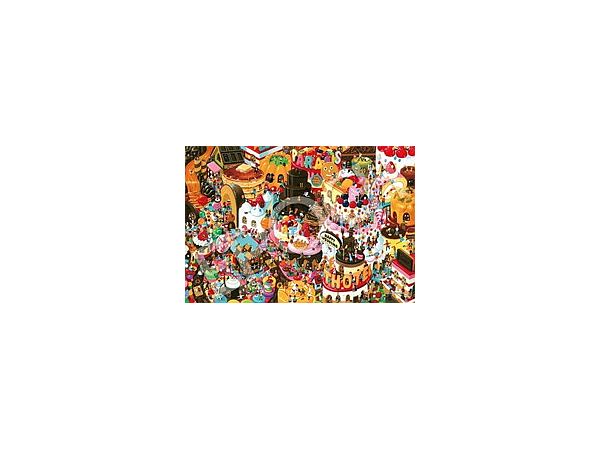 Jigsaw Puzzle: Look for it! Town of Strange Sweets 1053SSP (38 x 26cm)