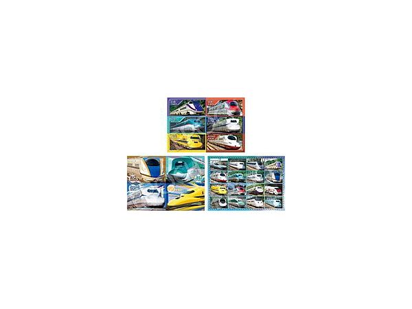 Jigsaw Puzzle: Hurry! Shinkansen 42/56/63pcs (25.7 x 18.2cm)