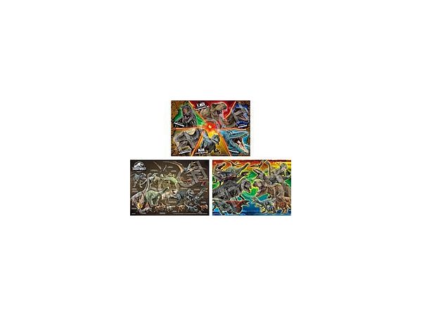 Jigsaw Puzzle: Jurassic World -Reborn Dinosaurs- 72/81/96pcs (25.7 x 18.2cm)
