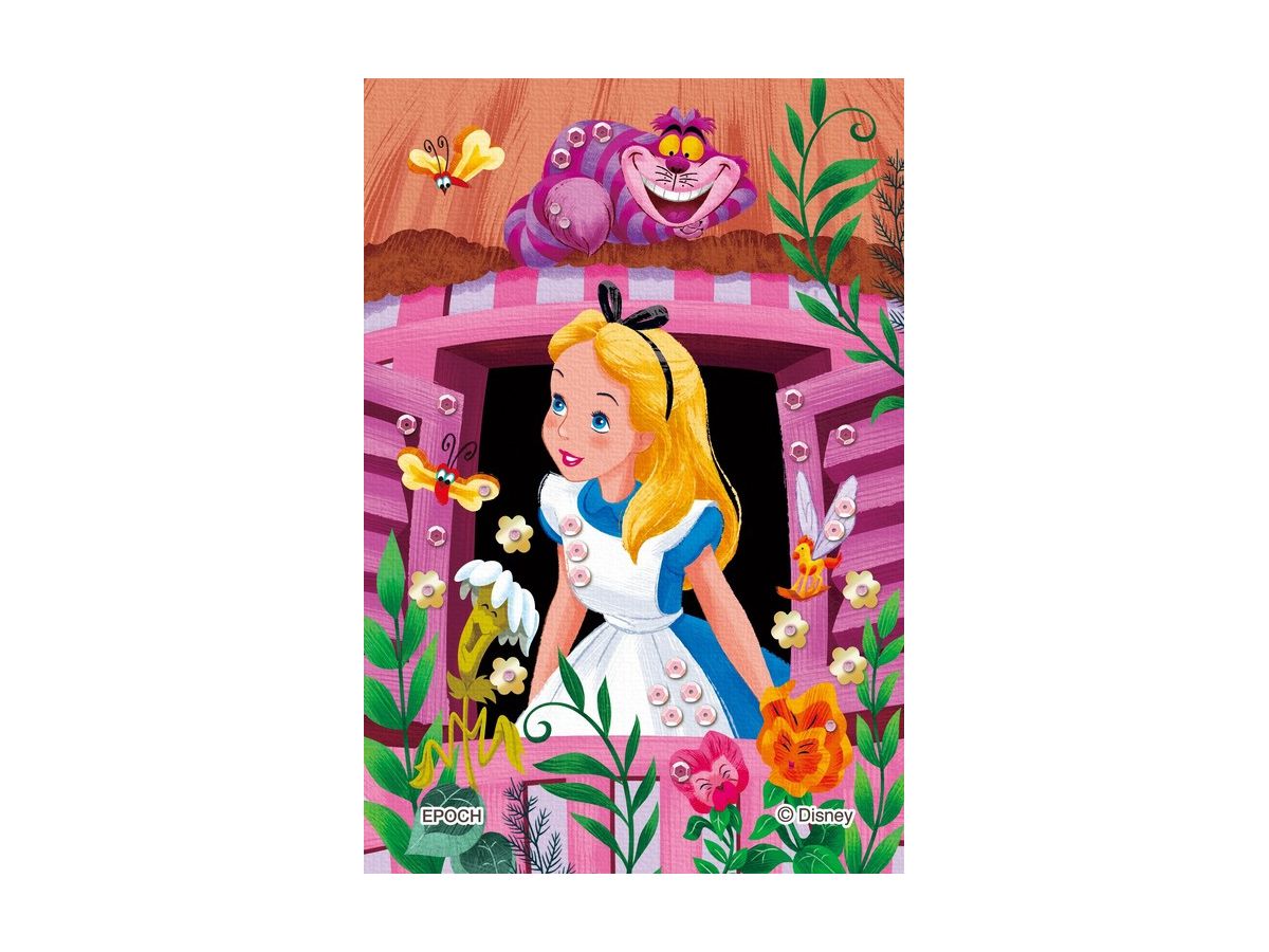 Disney (Puzzle Decoration): Window -Alice- 70P (10 x 14.7cm)