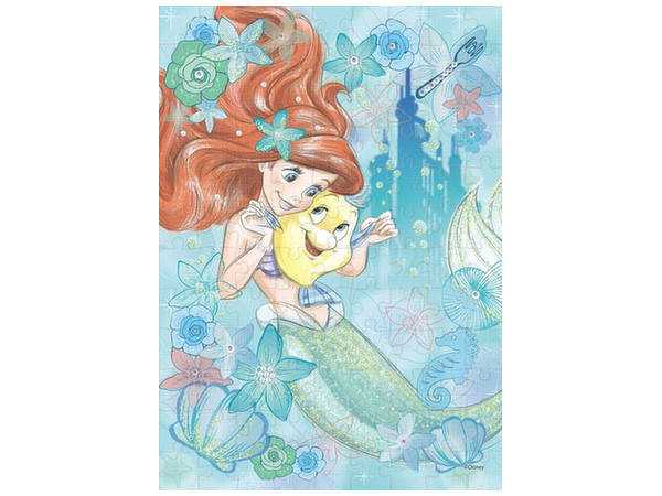 Puzzle Decoration Ariel -Cobalt Blue- 108pcs (18.2cm x 25.7cm)