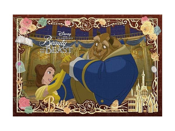 Puzzle Decoration Beauty and the Beas 300pcs 26cm x 38cm