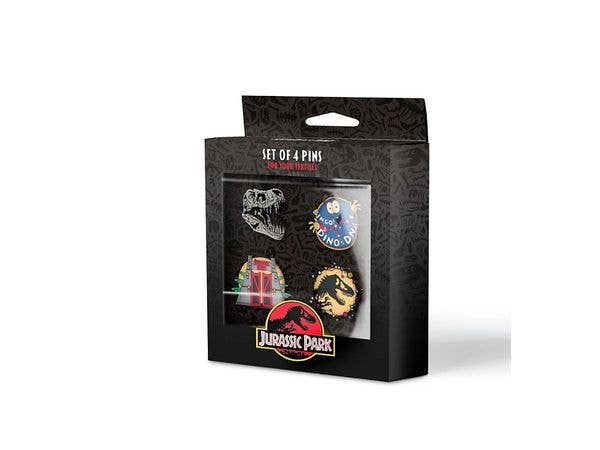 Jurassic Park / Pins Set (4pcs)
