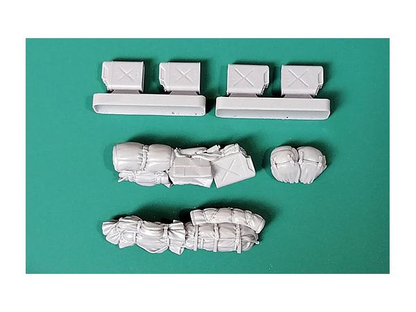 WWII US Tank Destroyer M18 Hellcat Cargo Set (for Tamiya)