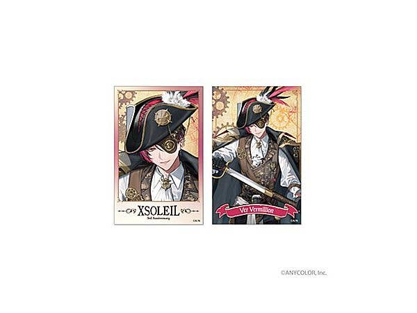 Xsoleil: Photo-Style Card Set Of 2 Ver Vermillion