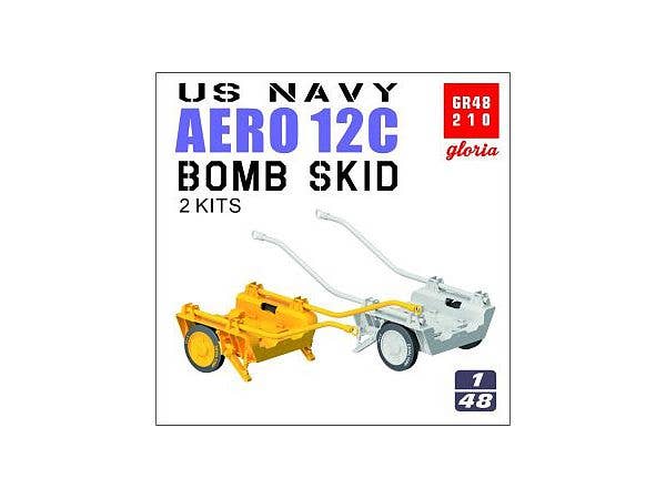 US Navy Aero 12C Bomb Skid (2pcs)