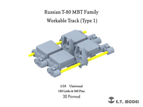 Current Use Russia Movable Crawler Track Type.1 for T-80 MBT Series