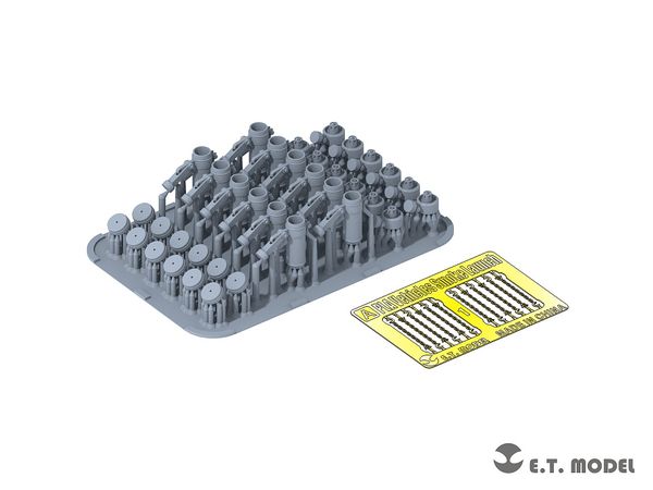 Modern Chinese People's Liberation Army vehicle smoke launcher type 1 (12pcs)