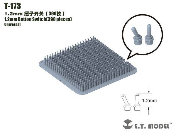 General purpose 1.2mm high toggle switch (390pcs)