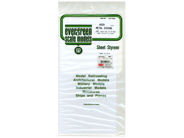 Metal Siding Spacing 2.5 Thick 1mm