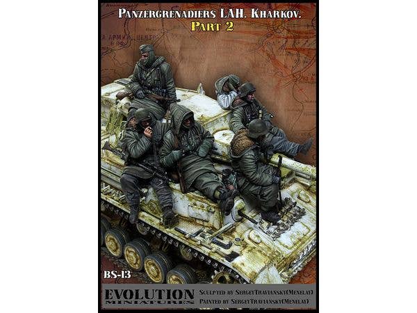 WWII German Kharkov Waffen-SS LAH Panzergrenadiers Part 2 Big Set #13 (6 figures)