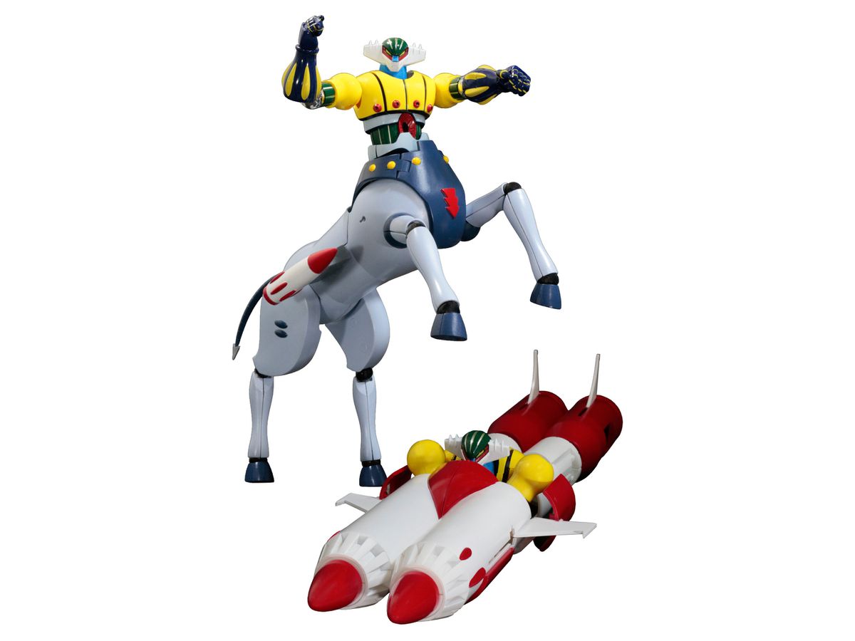 Limited Edition GRAND ACTION BIGSIZE MODEL Steel Jeeg & Pansaroid & Marine Parts