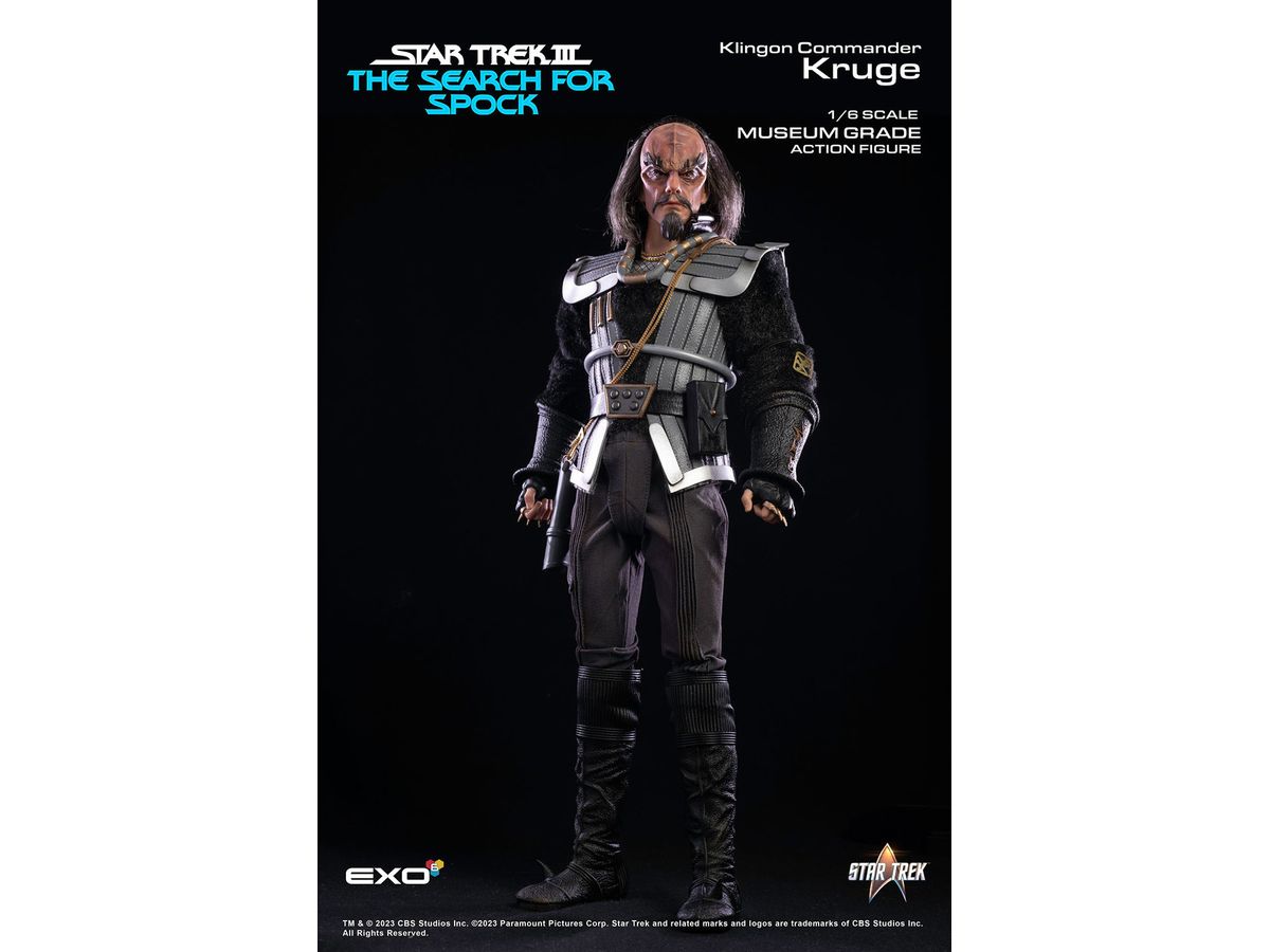 Hyper Realistic Action Figure Star Trek III The Search for Spock Klingon Commander Kluge