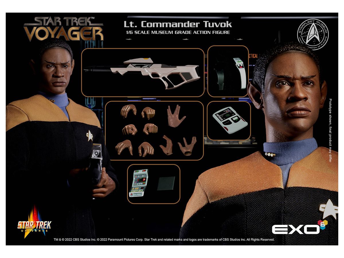 Hyper Realistic Action Figure Star Trek: Voyager - Tuvok