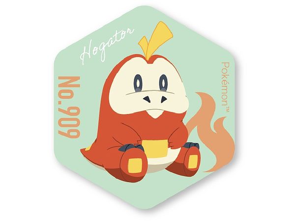 Pokemon: Honeycomb Acrylic Magnet (Fuecoco)