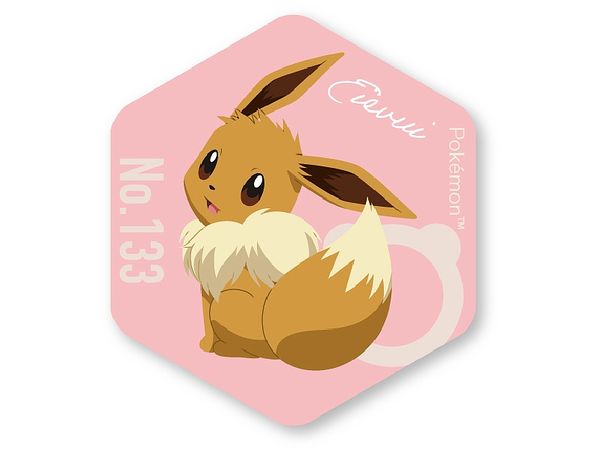 Pokemon: Honeycomb Acrylic Magnet (Eevee)