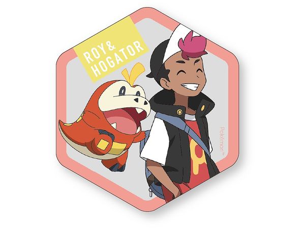 Pokemon: Honeycomb Acrylic Magnet BIG (Roy & Fuecoco)
