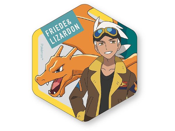 Pokemon: Honeycomb Acrylic Magnet BIG (Friede & Charizard)