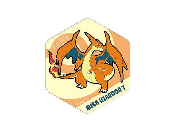Pokemon Honeycomb Acrylic Magnet Big Vol.5 Mega Charizard Y